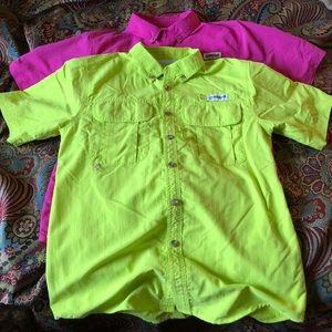 {SOLD} Boys XL Magellan Fishing Shirts